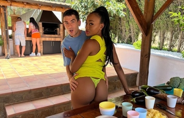 Malia Lenoir - Sneaky Sex At Backyard Bbq