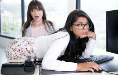 Alison Rey, Gina Valentina - Lady Boss: The It Nerd