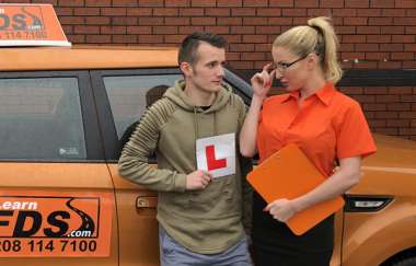 Georgie Lyall - Exam Failure Leads To Hot Car Sex