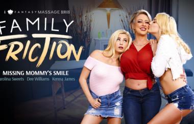 Carolina Sweets, Dee Williams , Kenna James - Missing Mommys Smile - Allgirlmassage