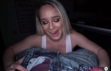 Mila Marx - Busty Slut Mila Marx Slides Her Lips & Tits On Huge Cock!