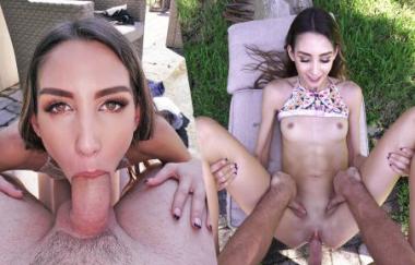 Natalia Nix - Showing My Step-sis That I Dont Have A Small Cock