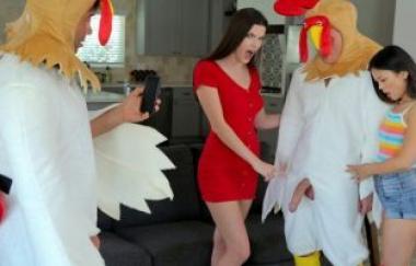 Fiona Frost, Lulu Chu - My Swap Dad And Brother Are Real Cocks