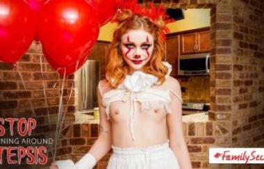 Scarlet Skies - Stop Clowning Around Stepsis - Stepsiblingscaught
