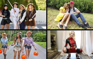 Karlee Grey, Dolly Leigh, Chanel Grey, Madison Summers - Hottest Costumes Compilation