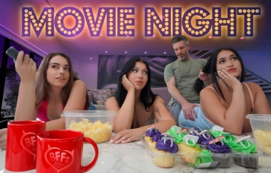 Sophia Burns, Holly Day, Nia Bleu - There Is Nothing Like Movie Night