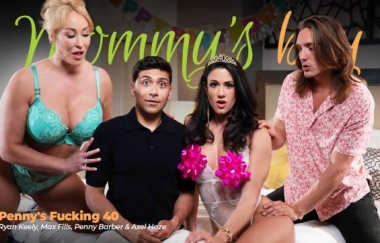 Ryan Keely, Penny Barber - Pennys Fucking 40 - Mommysboy