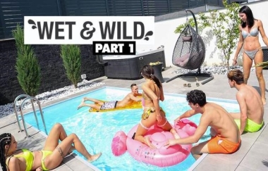 Mia Trejsi, Mini Mitzix, Linda Caprice - Wet & Wild Pool Party Part 1
